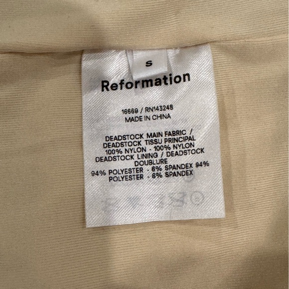 NWT Reformation Galaxy Skirt Gold Sparkle Sequin | Size Small - Picture 11 of 12